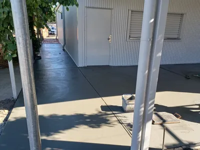 Mt Pleasant Kitchen concrete