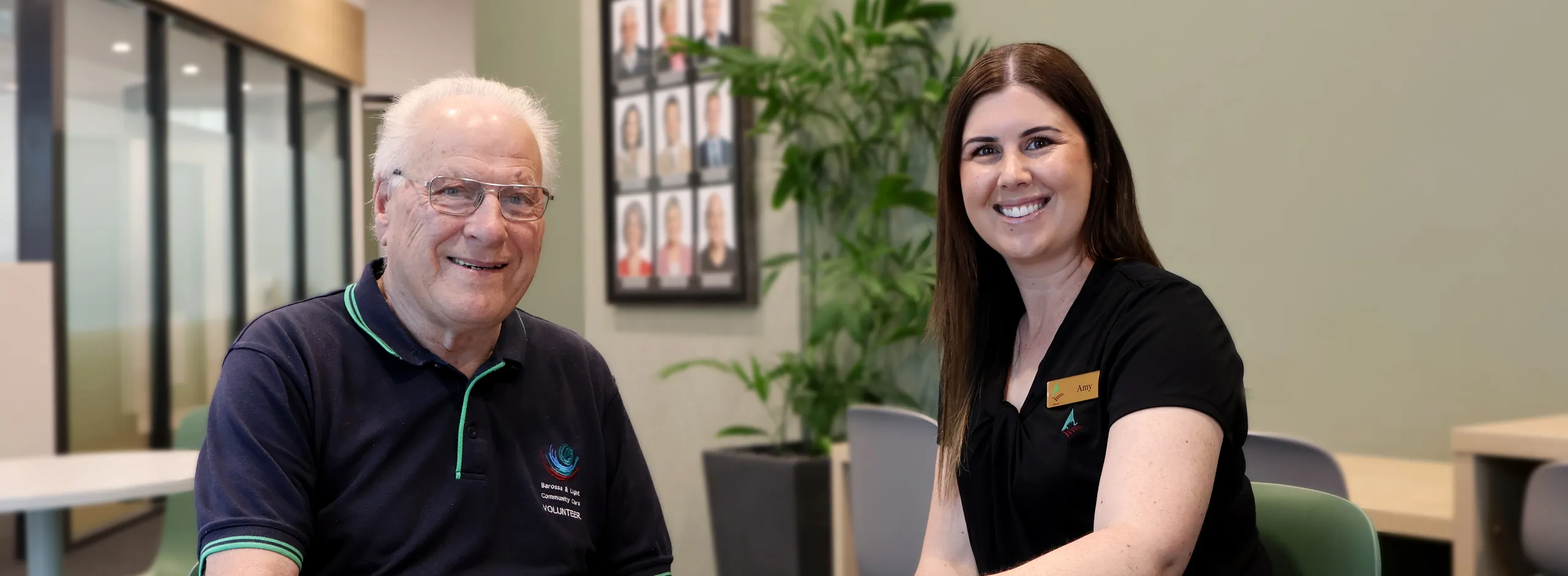 Malcolm Linke and Amy Ruediger