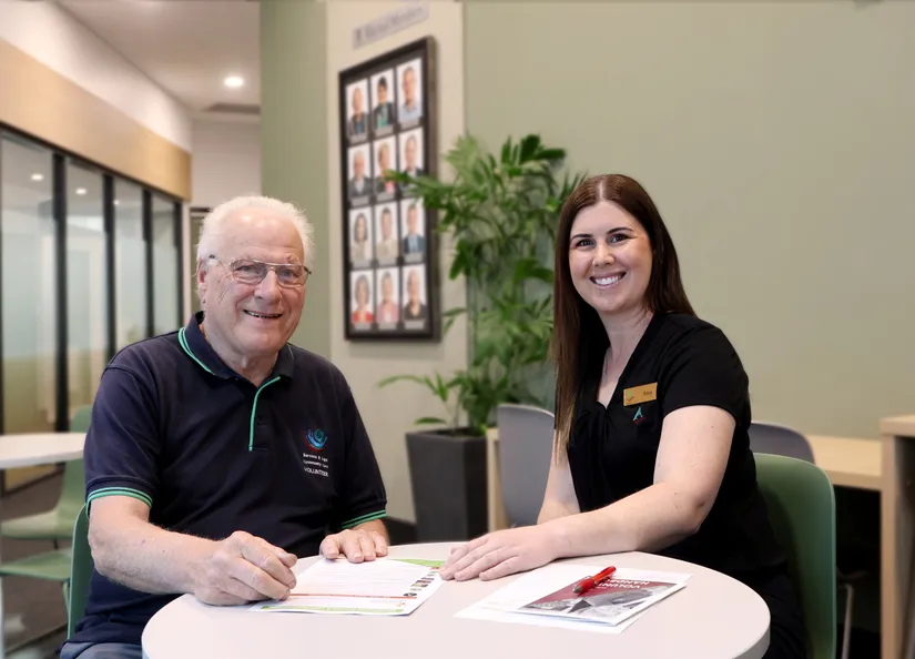 Malcolm Linke and Amy Ruediger