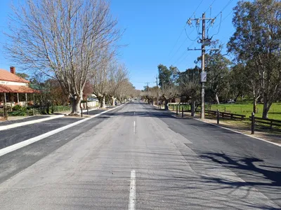 Melrose Street Mount Pleasant Kerb and gutter completion photo 3