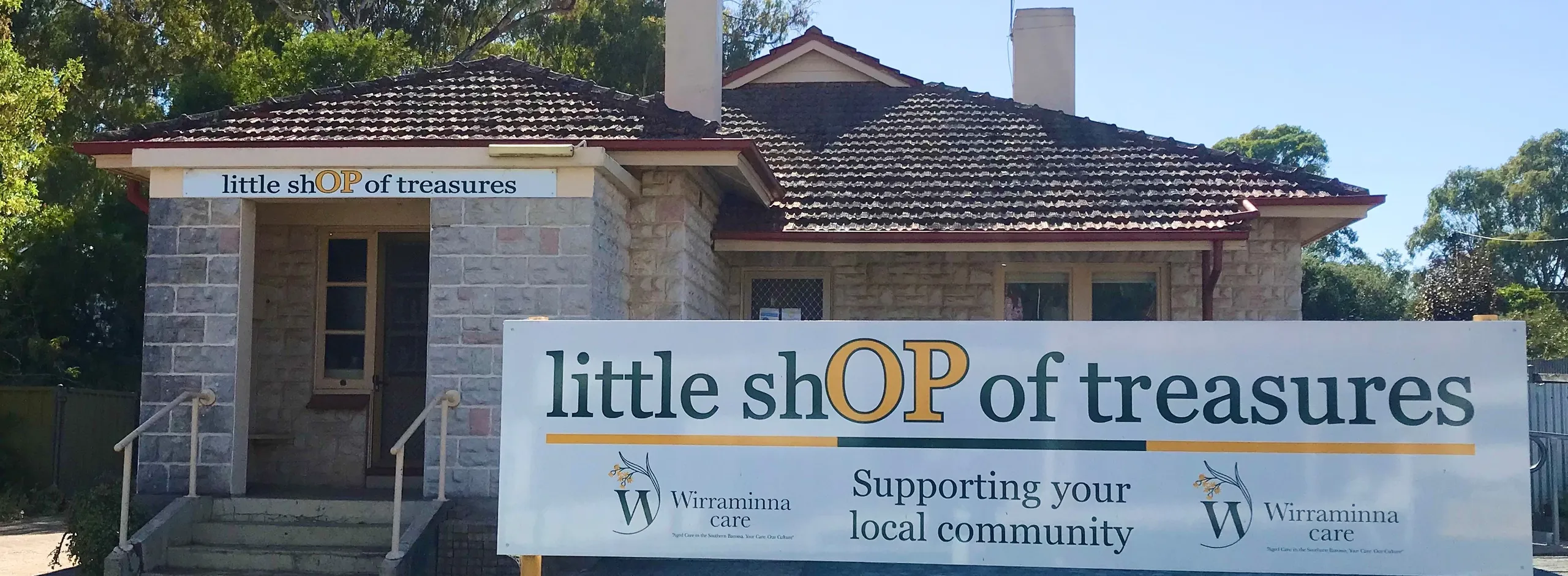 Op Shop frontage
