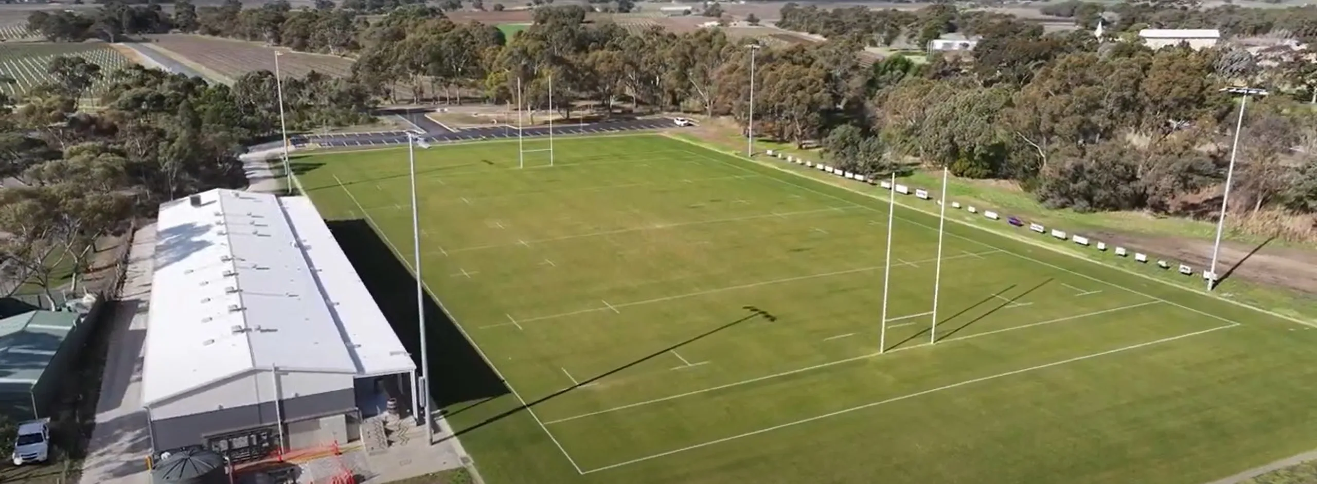 Barossa Rugby Precinct aerial view