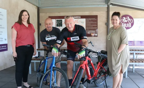 Barossa Visitor Centre electric bike hire