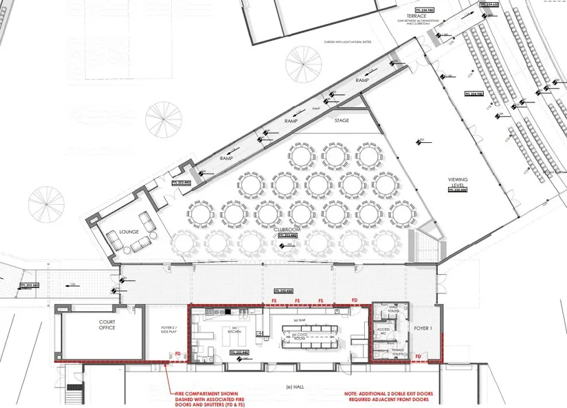 Tanunda Clubrooms floorplan
