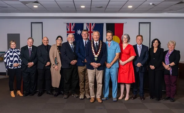 Elected Member corporate photography formal 2022 internal use group photo