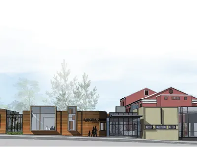 Creative Industries Centre Proposed Street View