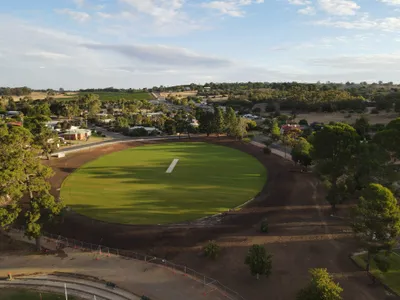 Angas Rec Park Junior Oval Drone Image