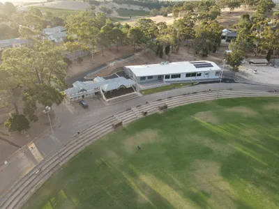 Angas Rec Park Clubrooms Drone image