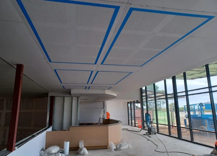 Front bar and spectator viewing area