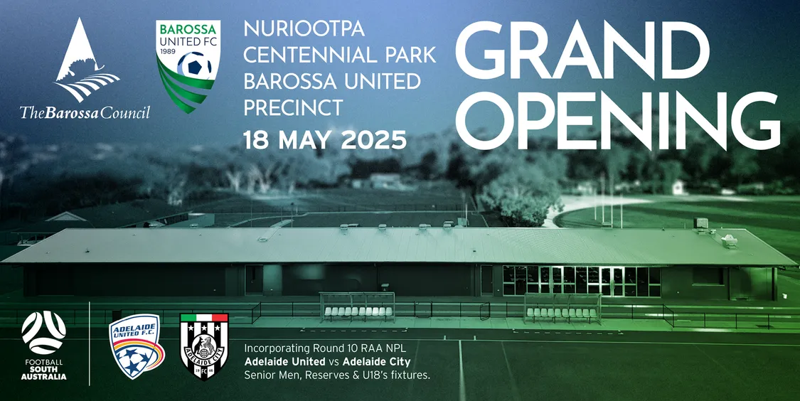 Soccer Precinct - Opening event banner