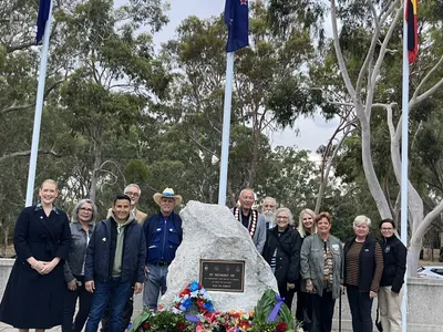 Grapevine Delegation Visit April 2025 Anzac