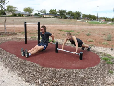 Stockwell Recreation Park - Pump Track and Fitness Stations