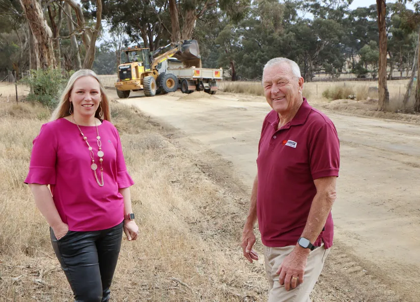 Keyneton Road upgrade