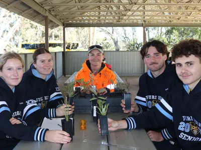 Kroemers Crossing Lara Manning Allis Burzacott Poppy Moyle Jordan Harvey and Noah Fox