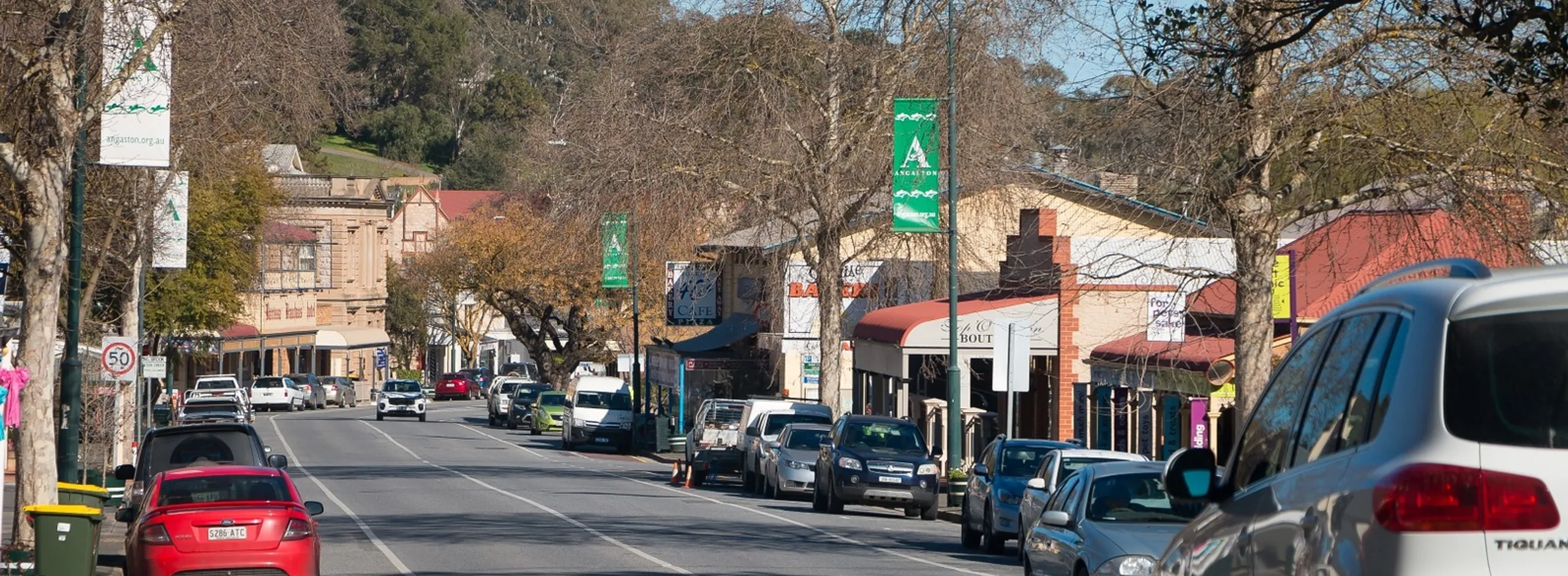 Parking in the Barossa