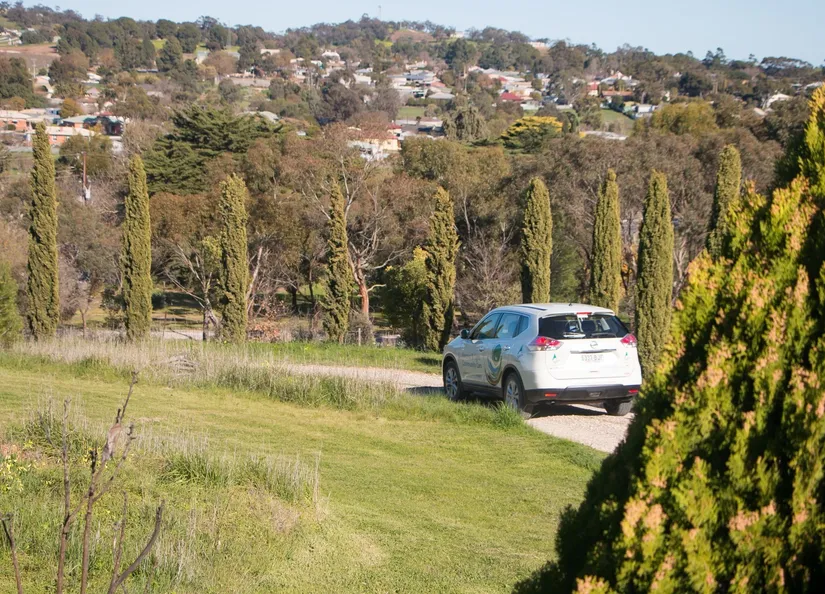 Development modification to road
