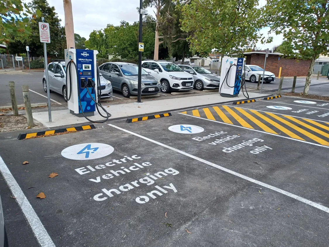 Electric Vehicle Charging Station Nuriootpa