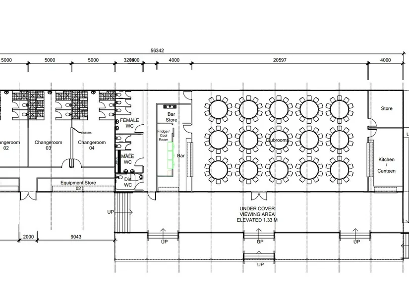 Rugby Development clubroom plans