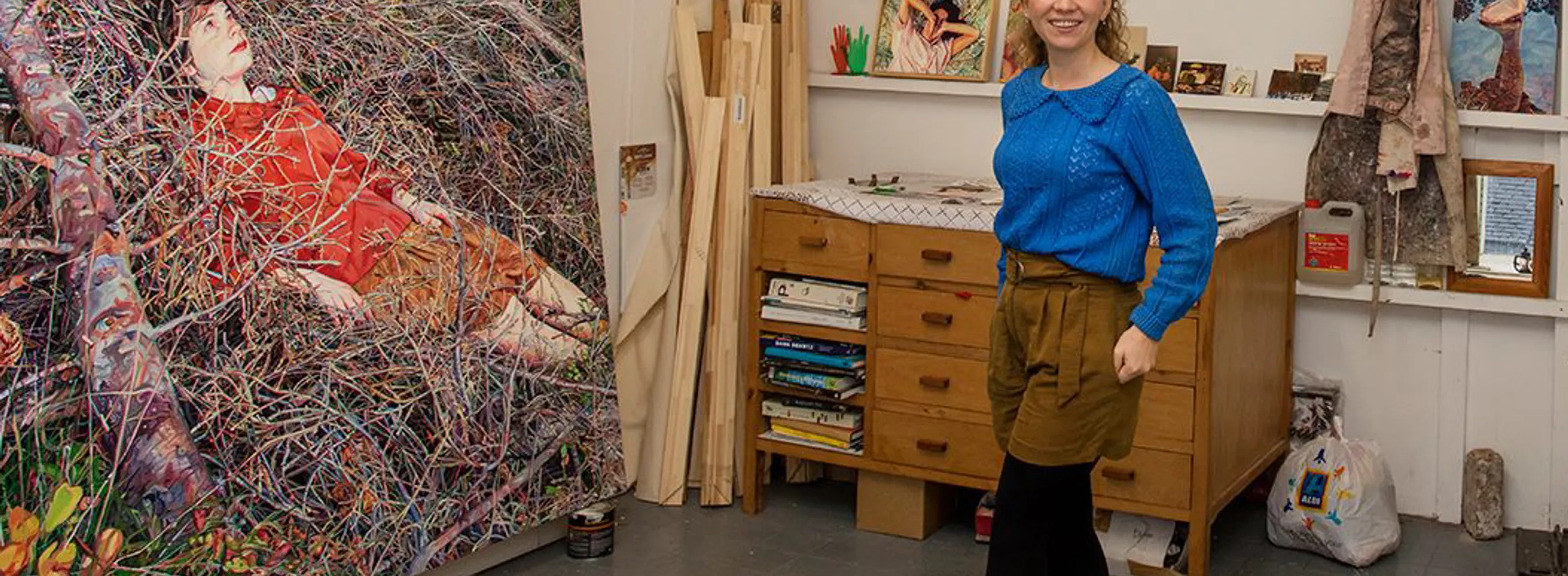 Ruth Murray studio. Photo courtesy Lāsma Poiša