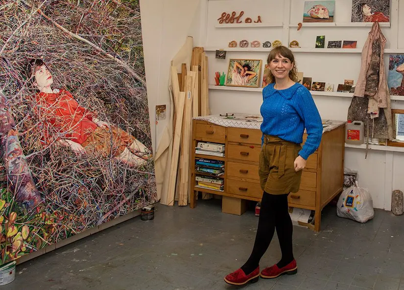 Ruth Murray studio. Photo courtesy Lāsma Poiša