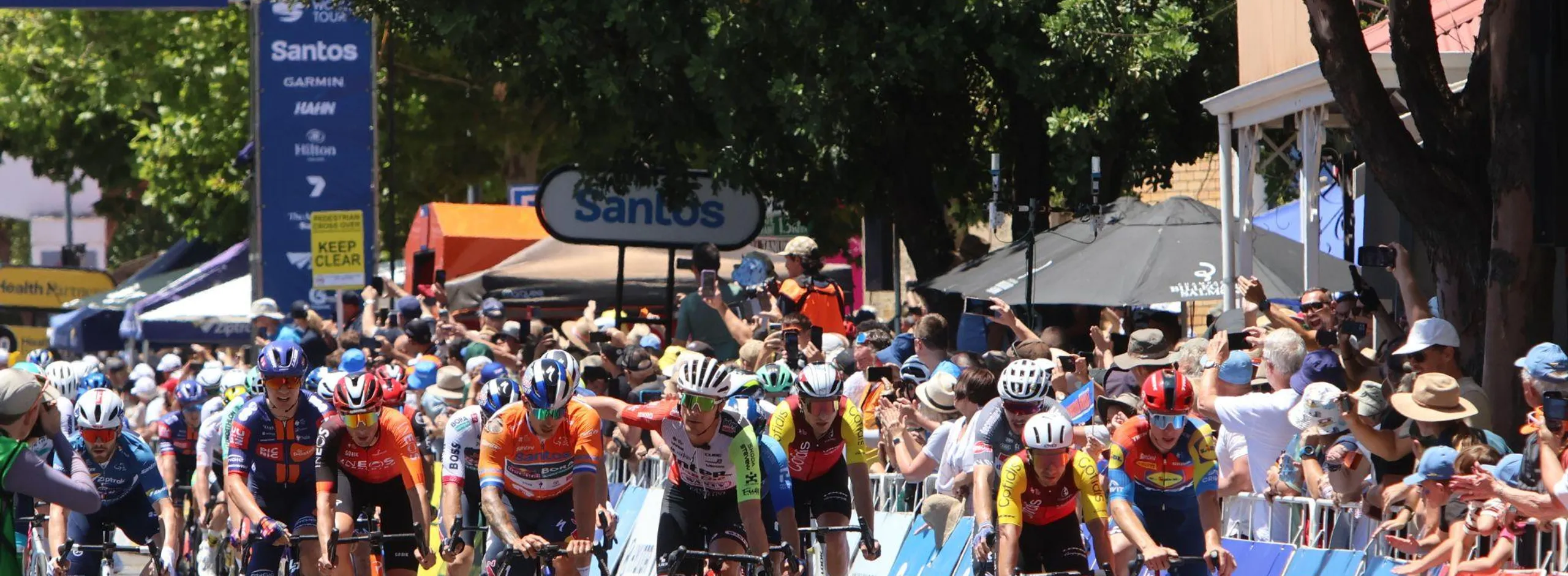 Photo Finish at the 2025 Santos Tour Down Under