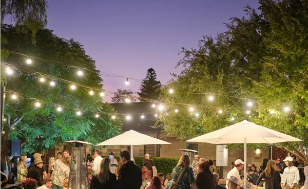 Twilight Market Scene