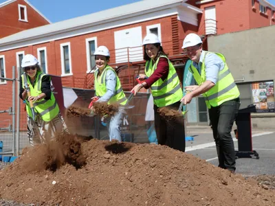 Sod turning