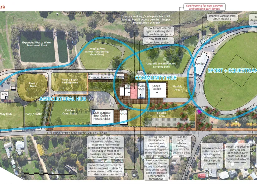 Talunga Park Master Plan snapshot