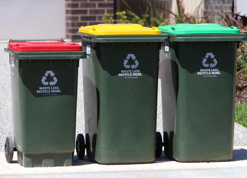 Three bins