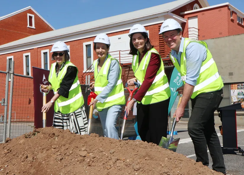 Barossa Creative Industries Centre sod turning