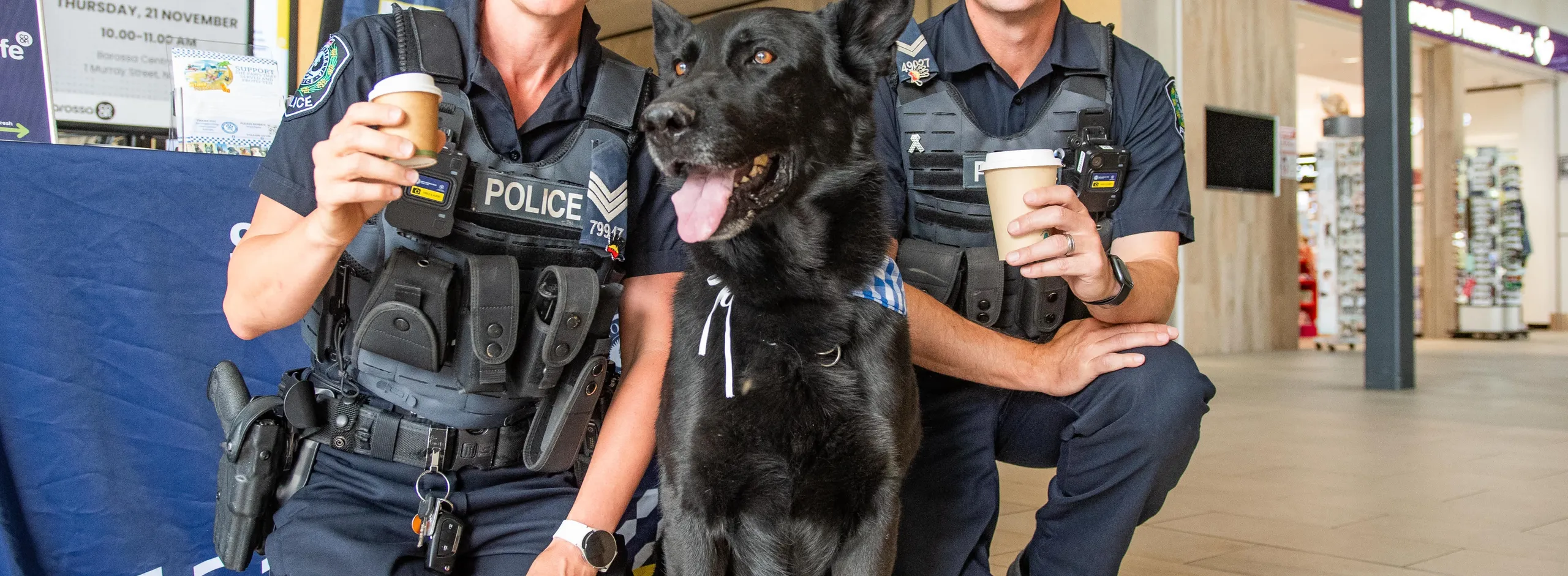 Coffee with cop
