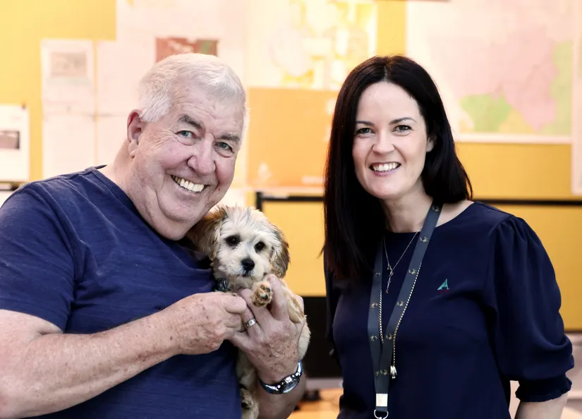 Dog reunited photos internal use 2023