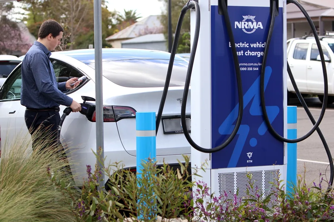 Electric vehicle charging station Tanunda