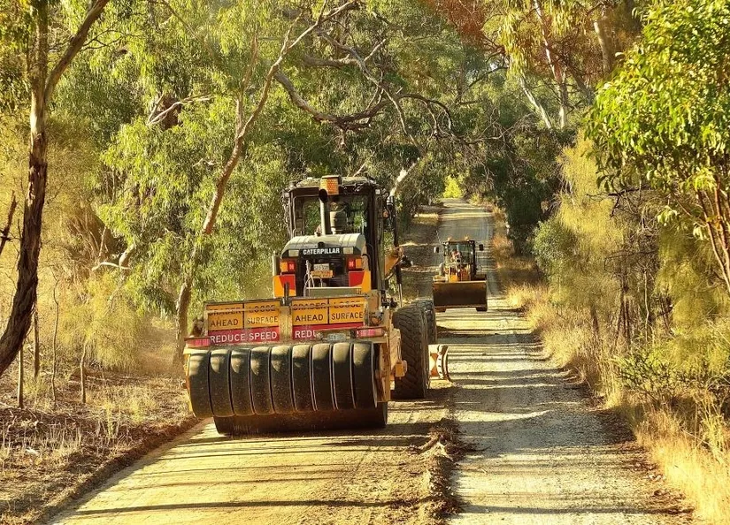 Works and operations road resheeting
