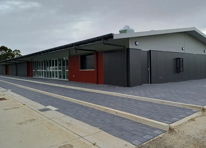 Barossa Soccer Development - External Paving