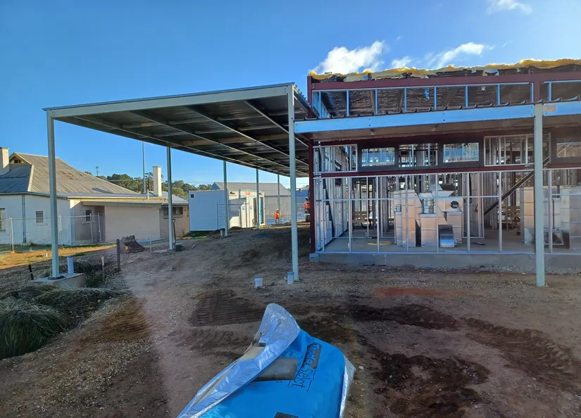 Tanunda Rec Park Changerooms - new verandah
