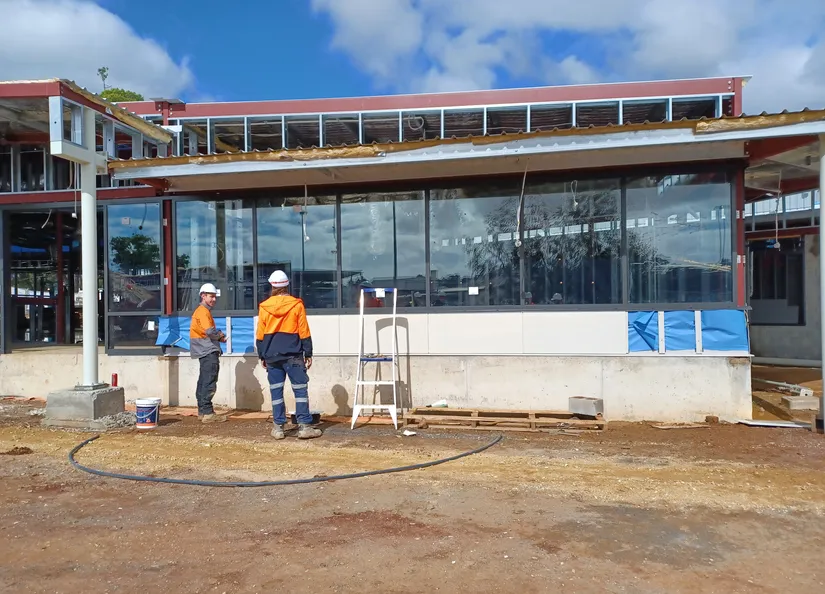 Tanunda Rec Park Clubrooms - new windows