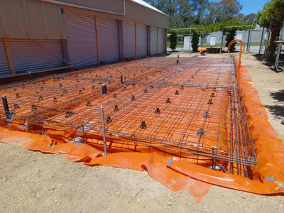 Mt Pleasant Community Kitchen concrete reo